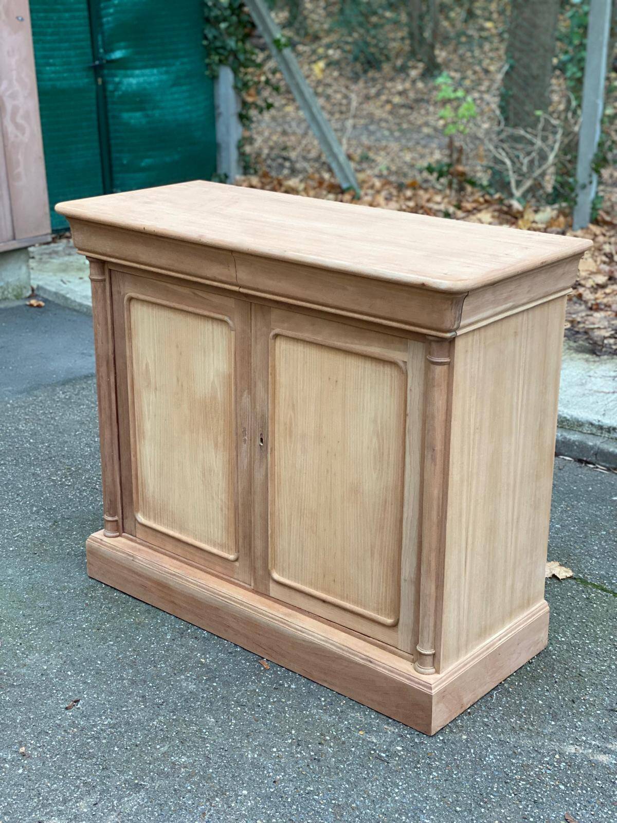 Buffet impérial rénové en bois du 20ème 120cm