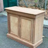 Buffet impérial rénové en bois du 20ème 120cm