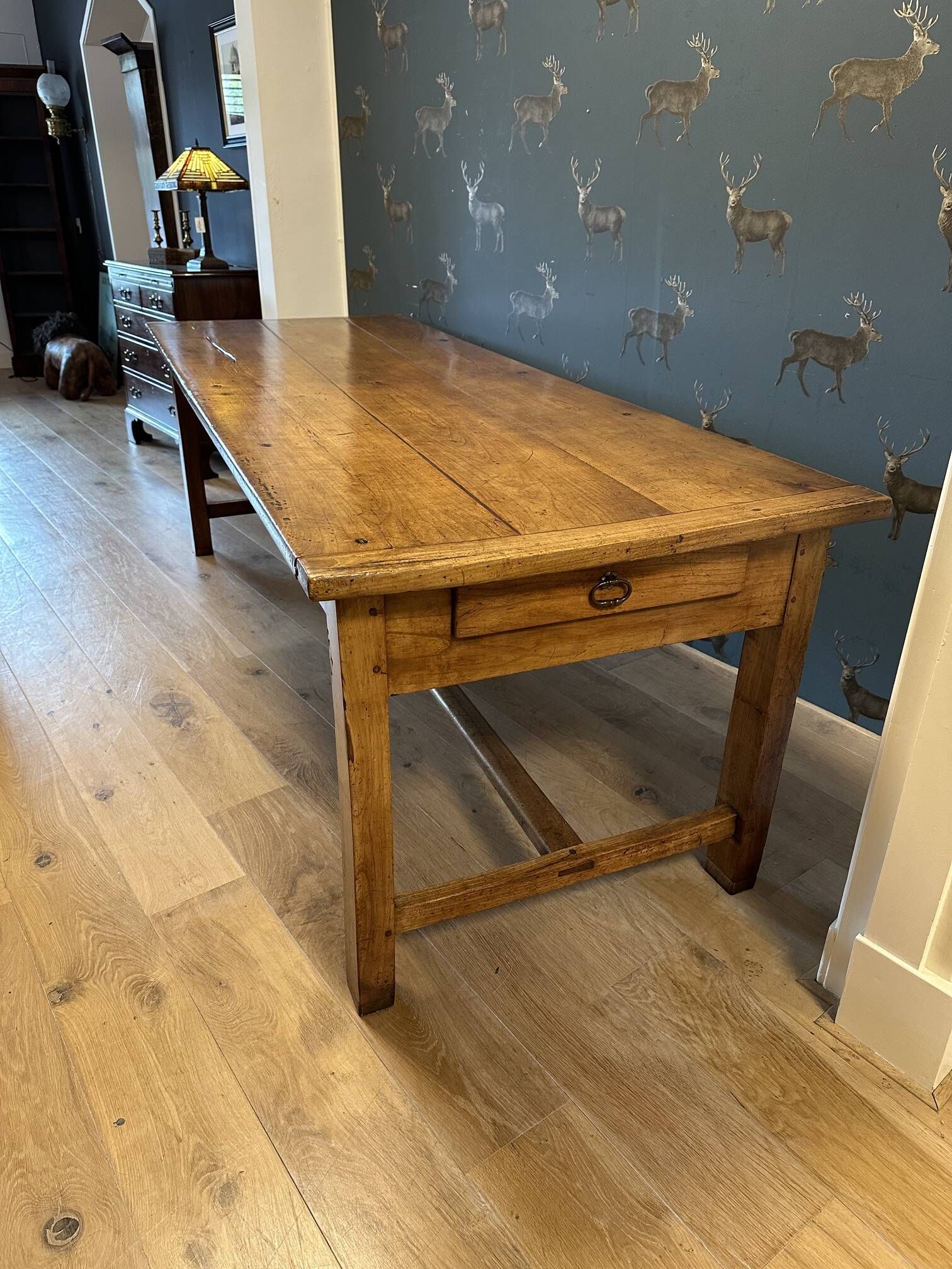 Large cherrywood farmhouse