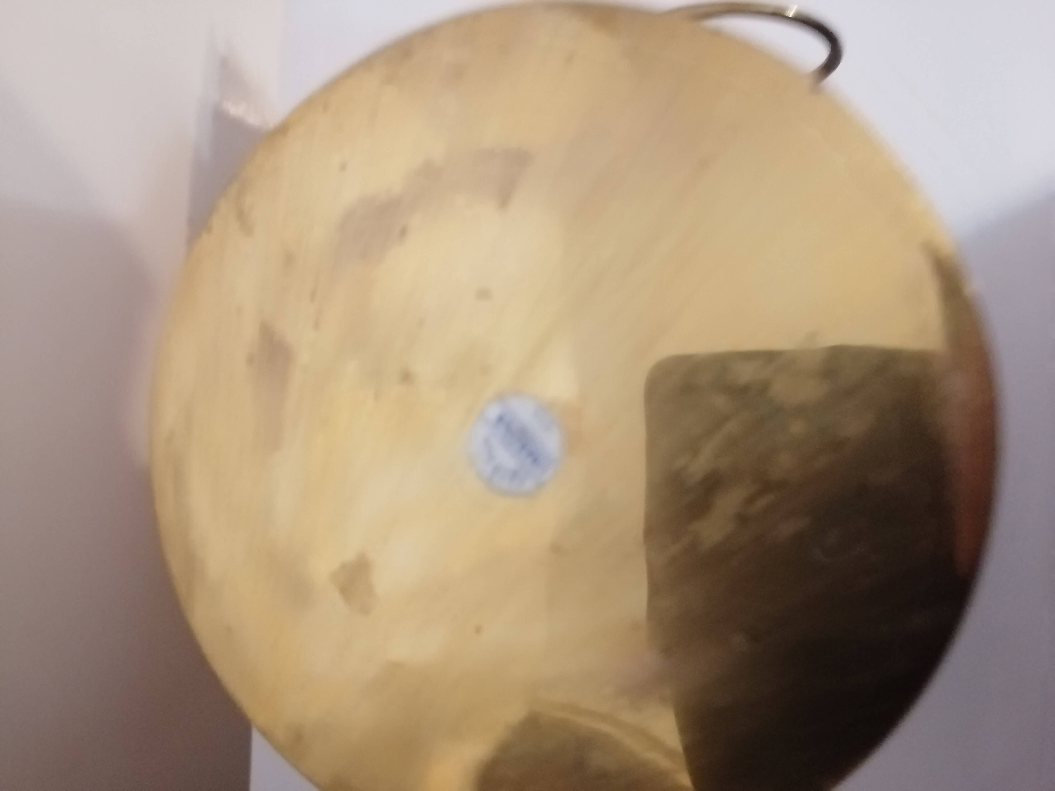 Vintage brass champagne bucket