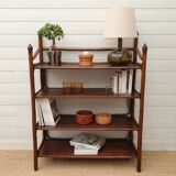 Bamboo rattan shelf 1970