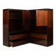 Pair of S11 Cabinets and Bar by Angelo Mangiarotti for Sorgente dei Mobili