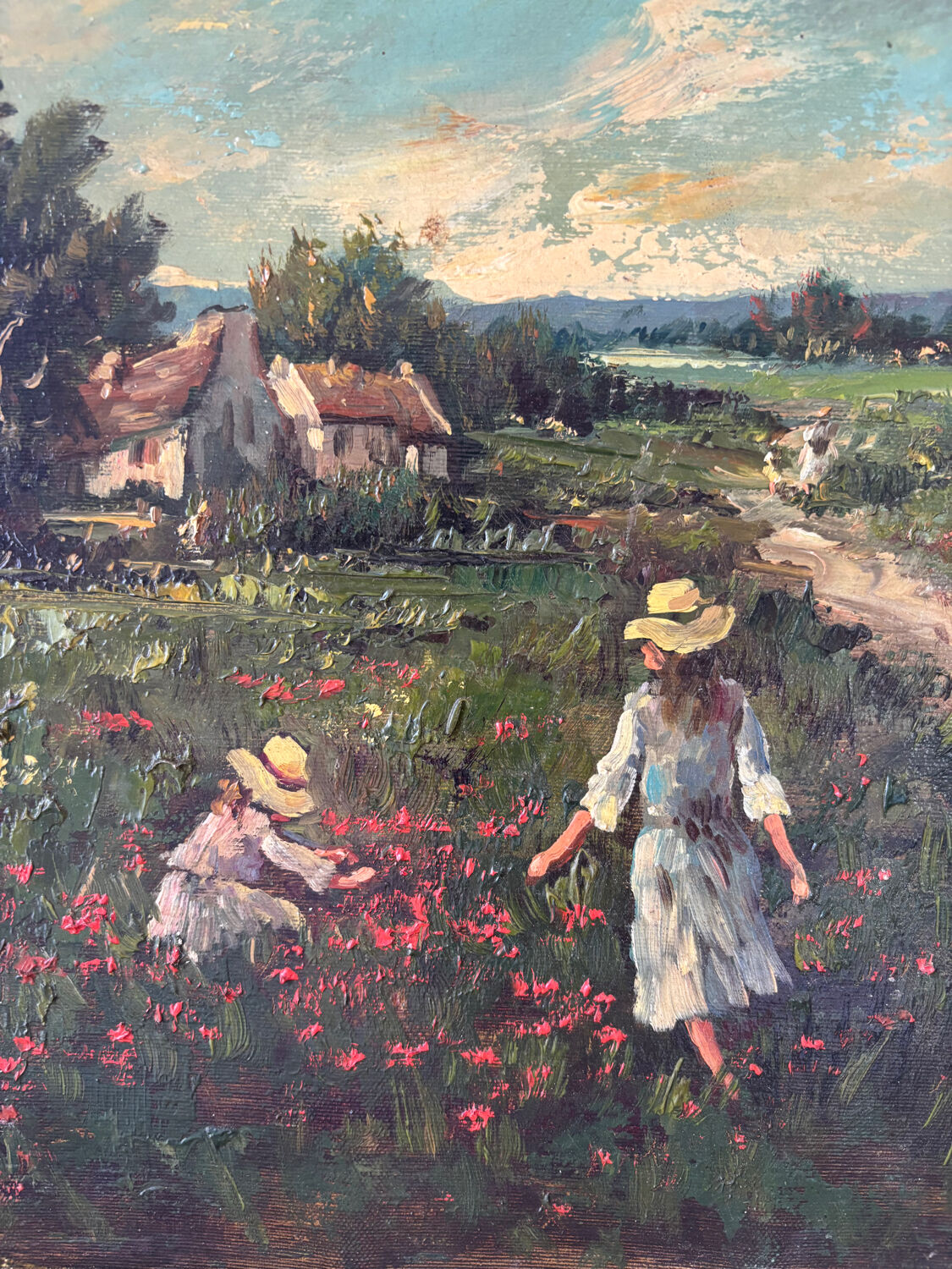 Signed Italian landscape