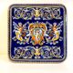 Ceramic coaster from gien france
