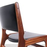 Erik Buch teak dining chairs model 86