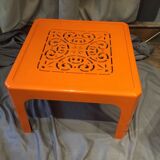 Gilac coffee table orange worked model n°1853