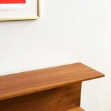 Walter Wirz Regal wall shelf for Wilhelm Renz in teak