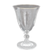 Water glass in crystalline engraved gold border