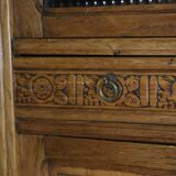 Antique oak grocery furniture