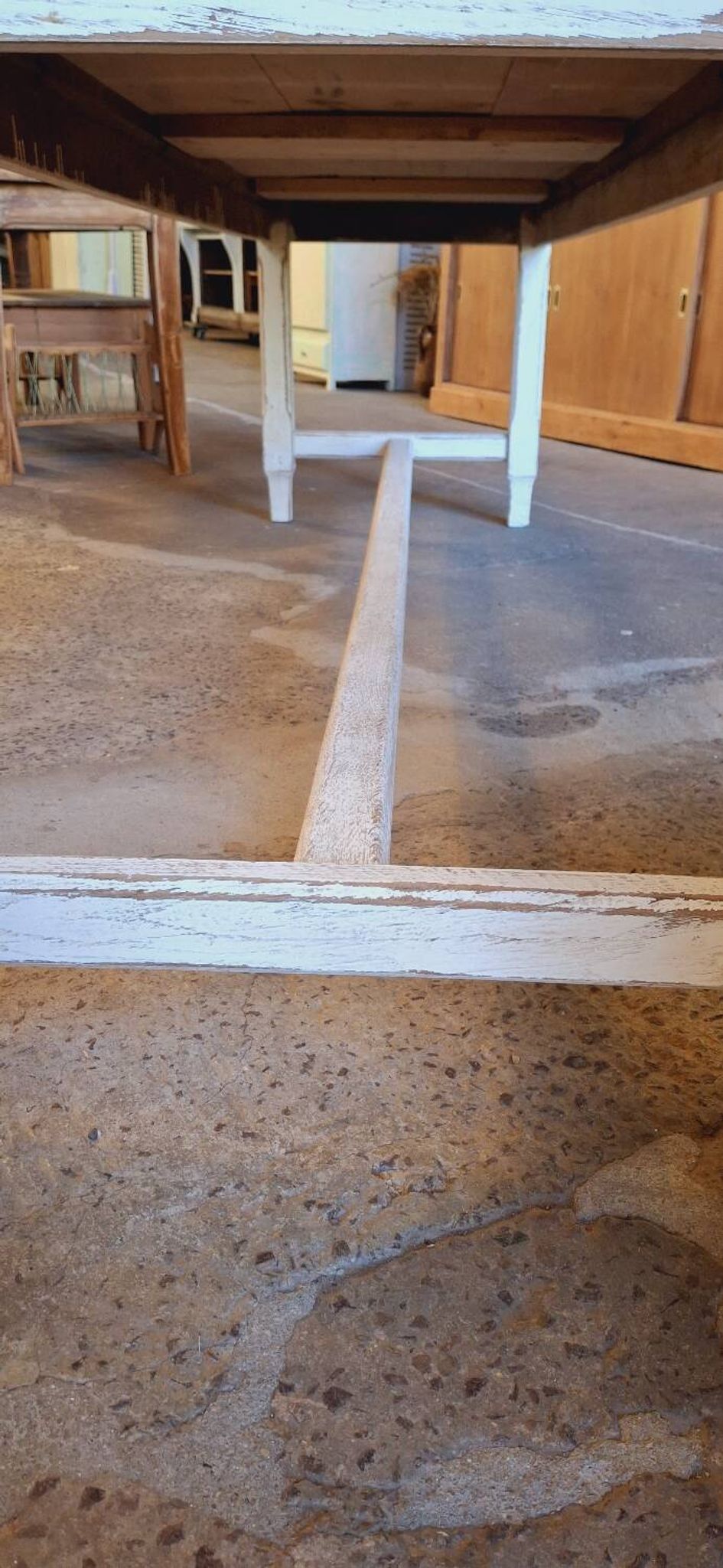 Old farmhouse table