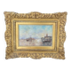 Oil on canvas, view of Venice.