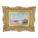 Oil on canvas, view of Venice.