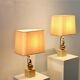 Paire de lampes de table exclusives en laiton de Philippe-Jean, signées