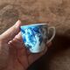 Lot de 4 tasses  et soucoupes Romania
