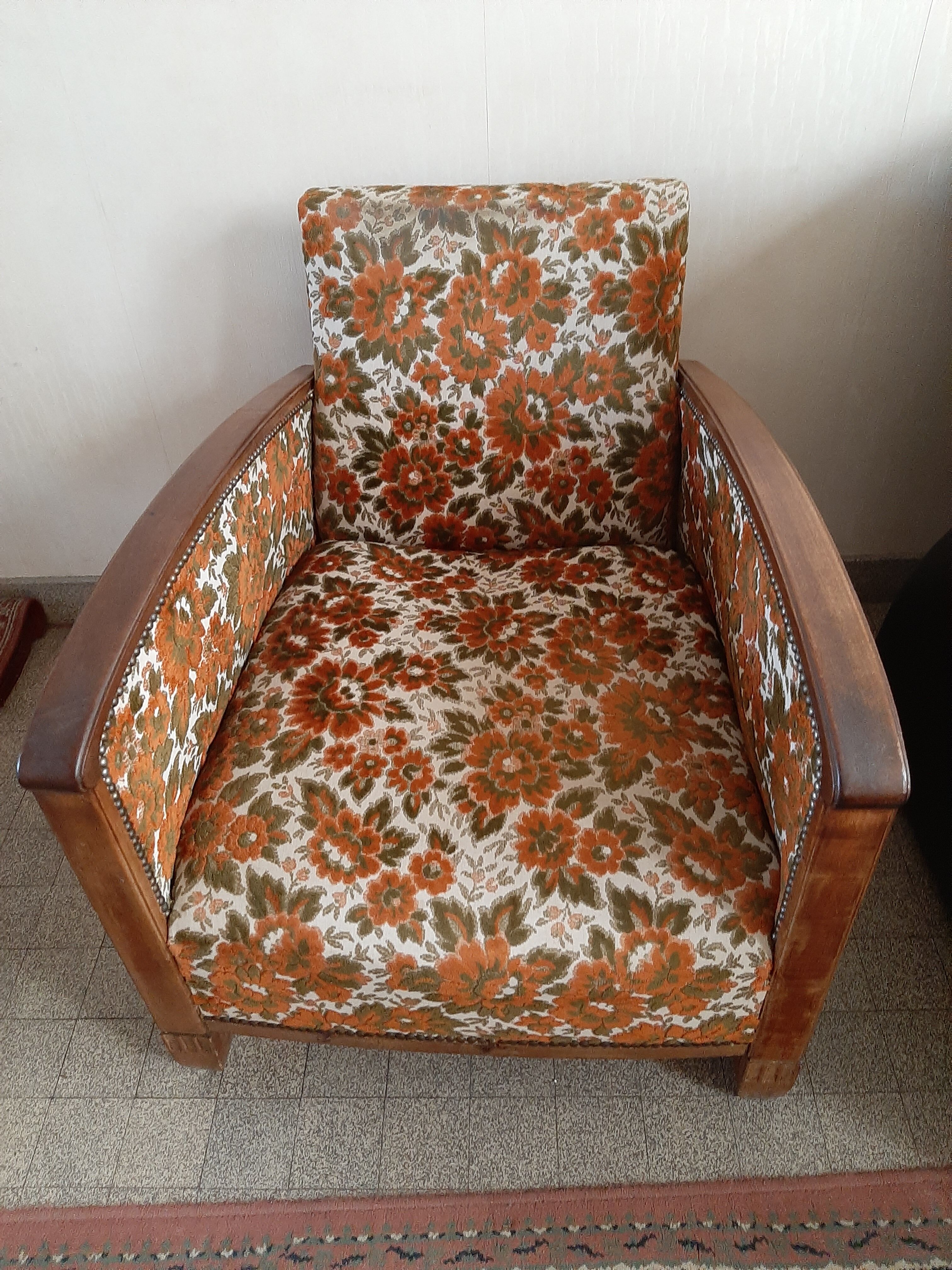 Pair of armchair art deco