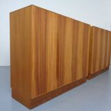 Large teak chest by H. W. Klein for Bramin, 1960s