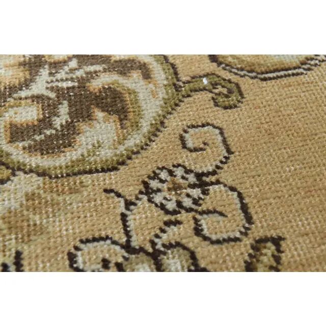1970s Vintage Persian Handmade Wool Orange Area Rug 276x386