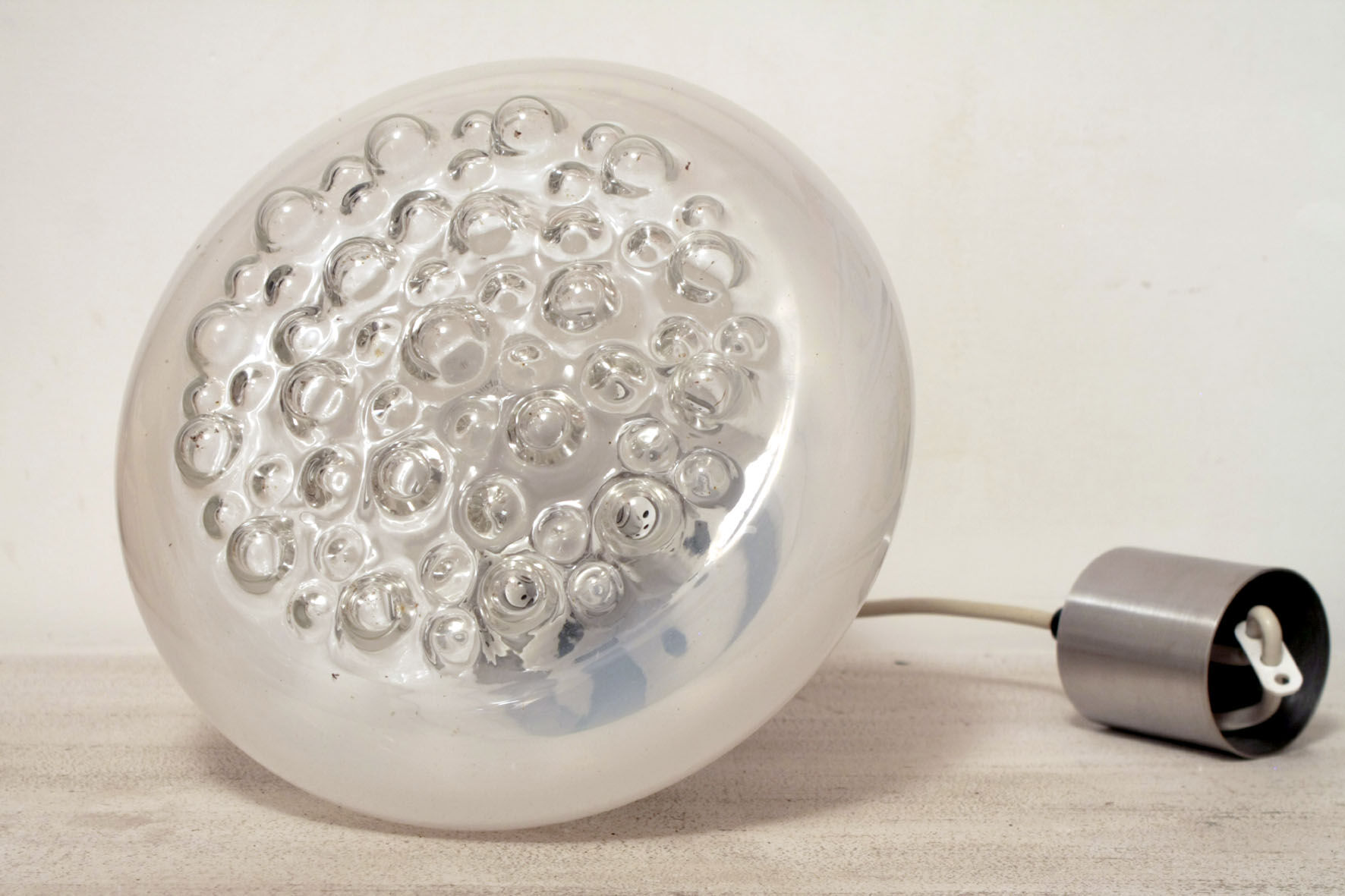 Suspension verre bulles