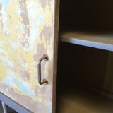 Vintage sideboard with patinated effect