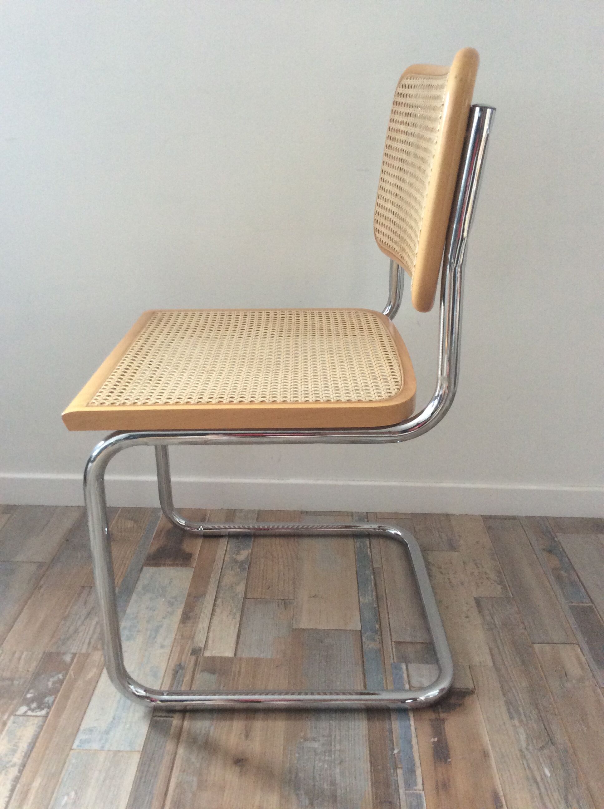 Série de 4 chaises Marcel Breuer Cesca B32