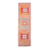 Red & Green Turkish Vintage Runner Rug, 93x342Cm
