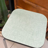 Almond green Formica stool