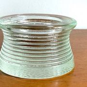 Vintage glass paperweight tray