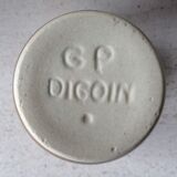 Set of 6 glasses in sandstone  Digoin