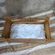 Rattan floor basket for pet