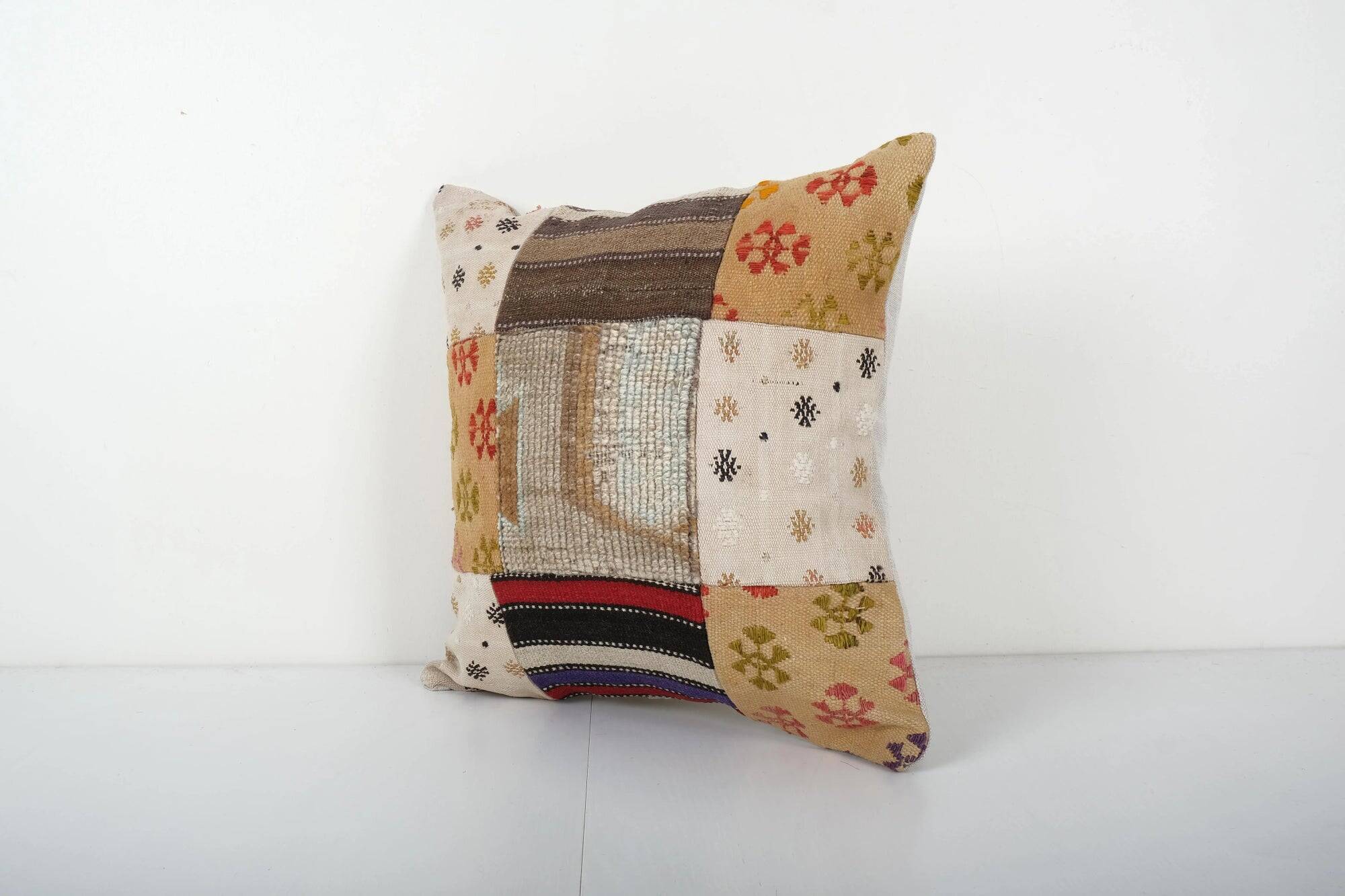 Vintage kilim cushion cover 46x46 cm
