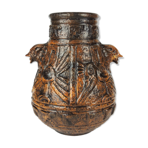 Vase - décor Aztèque