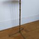 Martini table Maison Baguès bamboo imitation brass side table guéridon