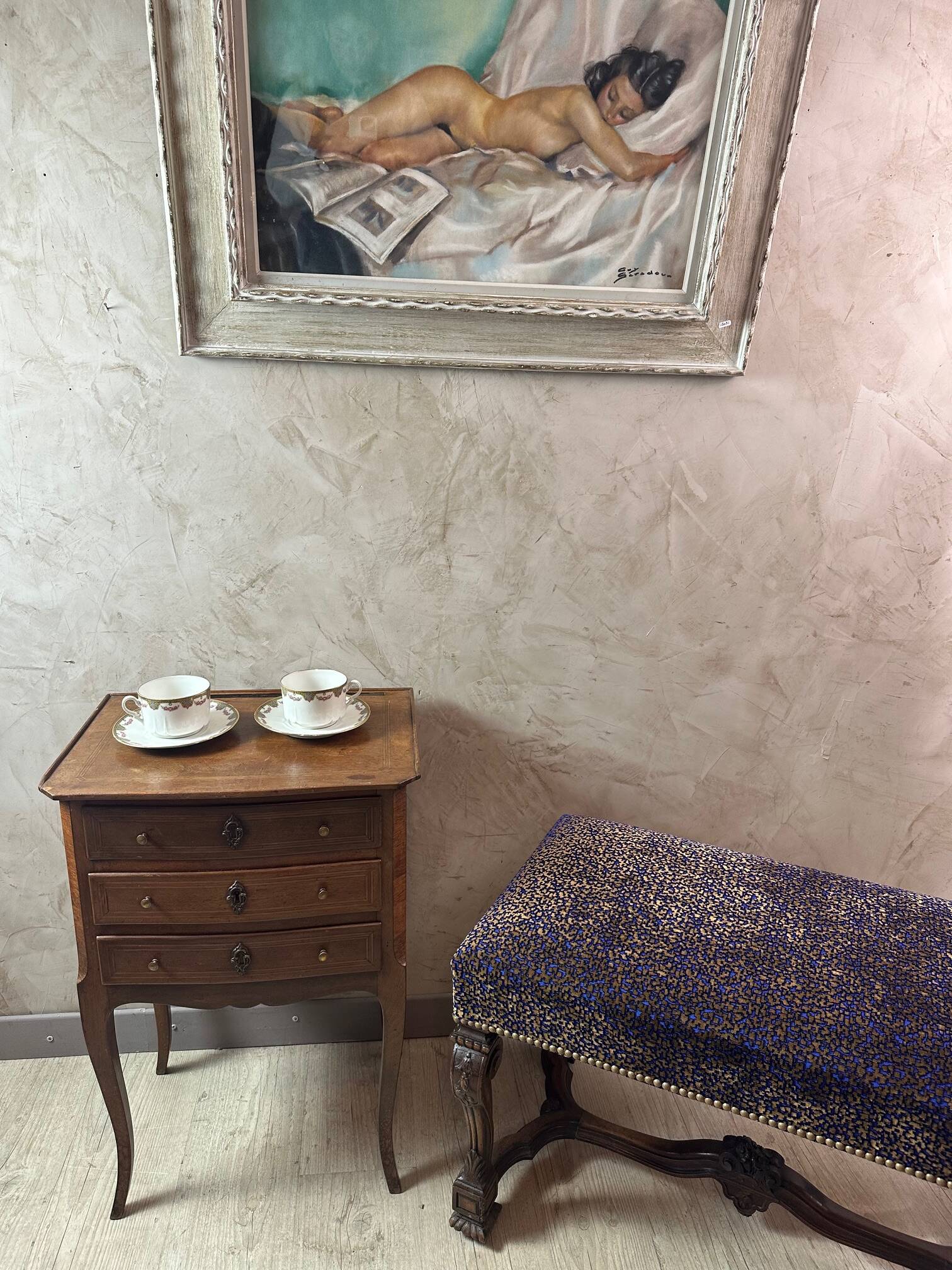 Pair of porcelain luncheons