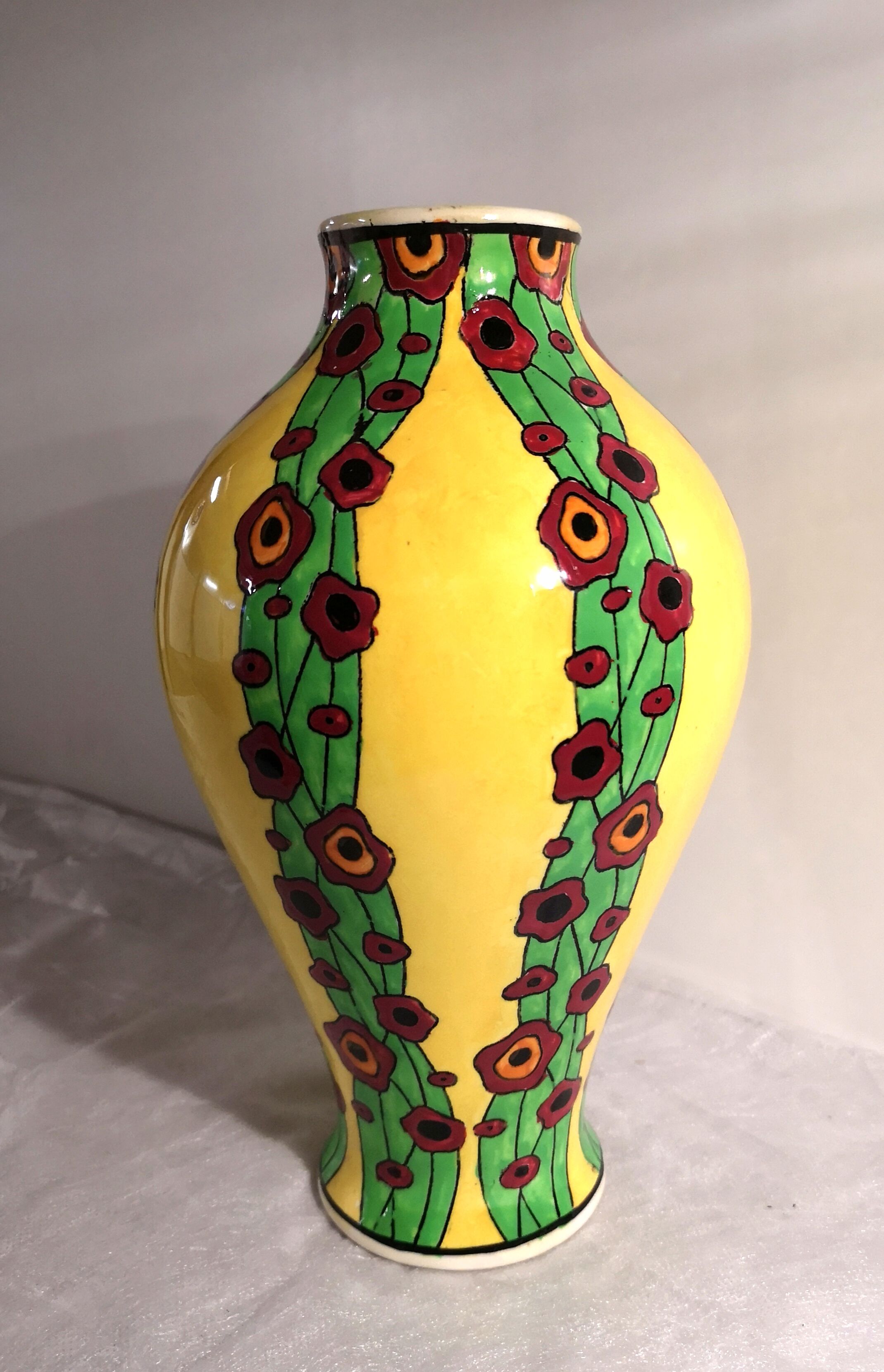 Art deco vase C. Catteau