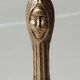 Cloche de Table Antique/Sancho Panza/Écuyer de Don Quichotte .En bronze doré.14,5 x 6,5 cm
