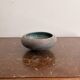 Pocket Vase Bowl Ashtray Raky Signed Pottery Craft Turquoise Z