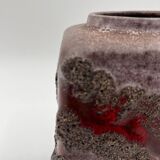 Strehla fat lava vase