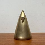 Metal Art Deco teapot, sugar bowl, milk jug, 1960s, set of 3