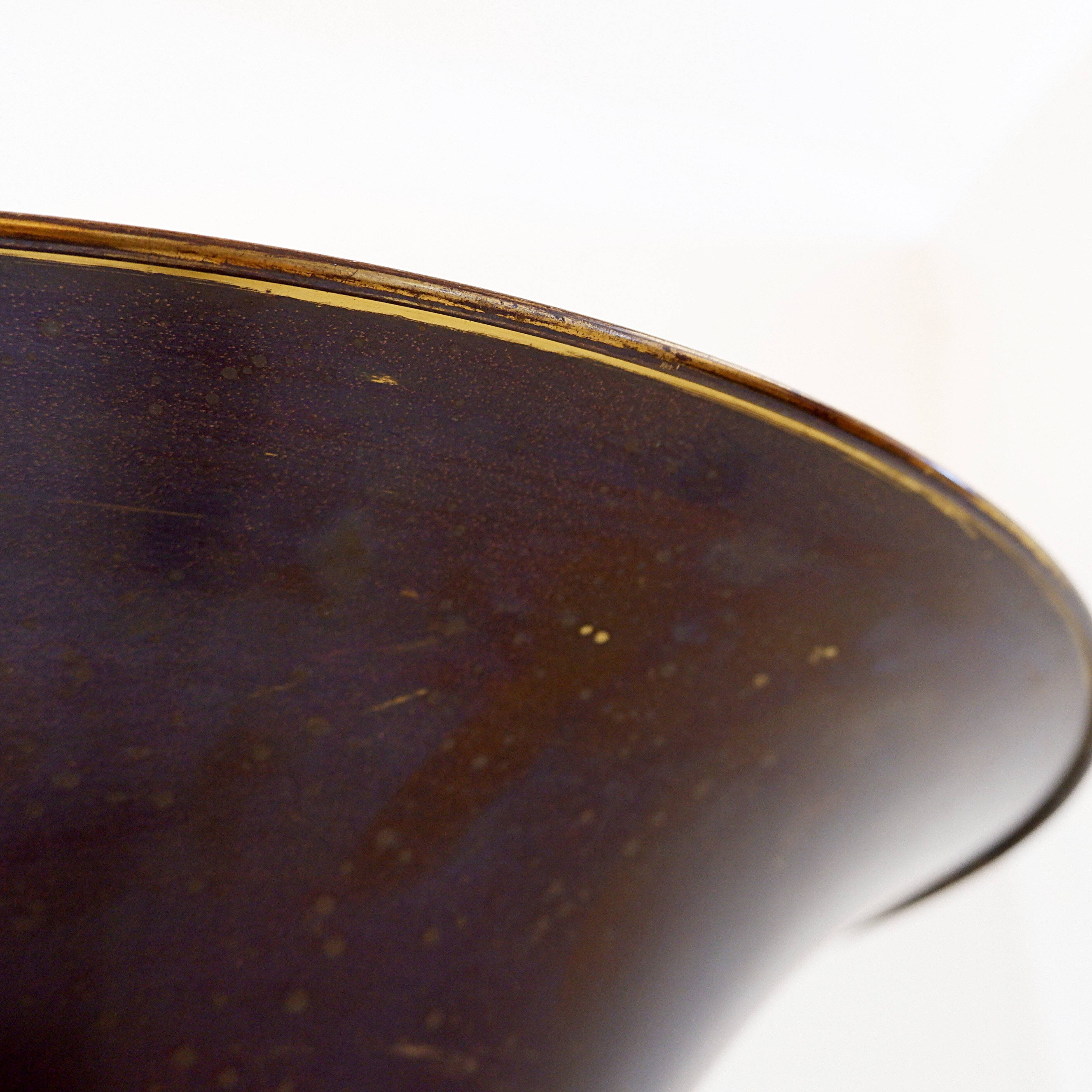 Art Deco metal and brass floor lamp