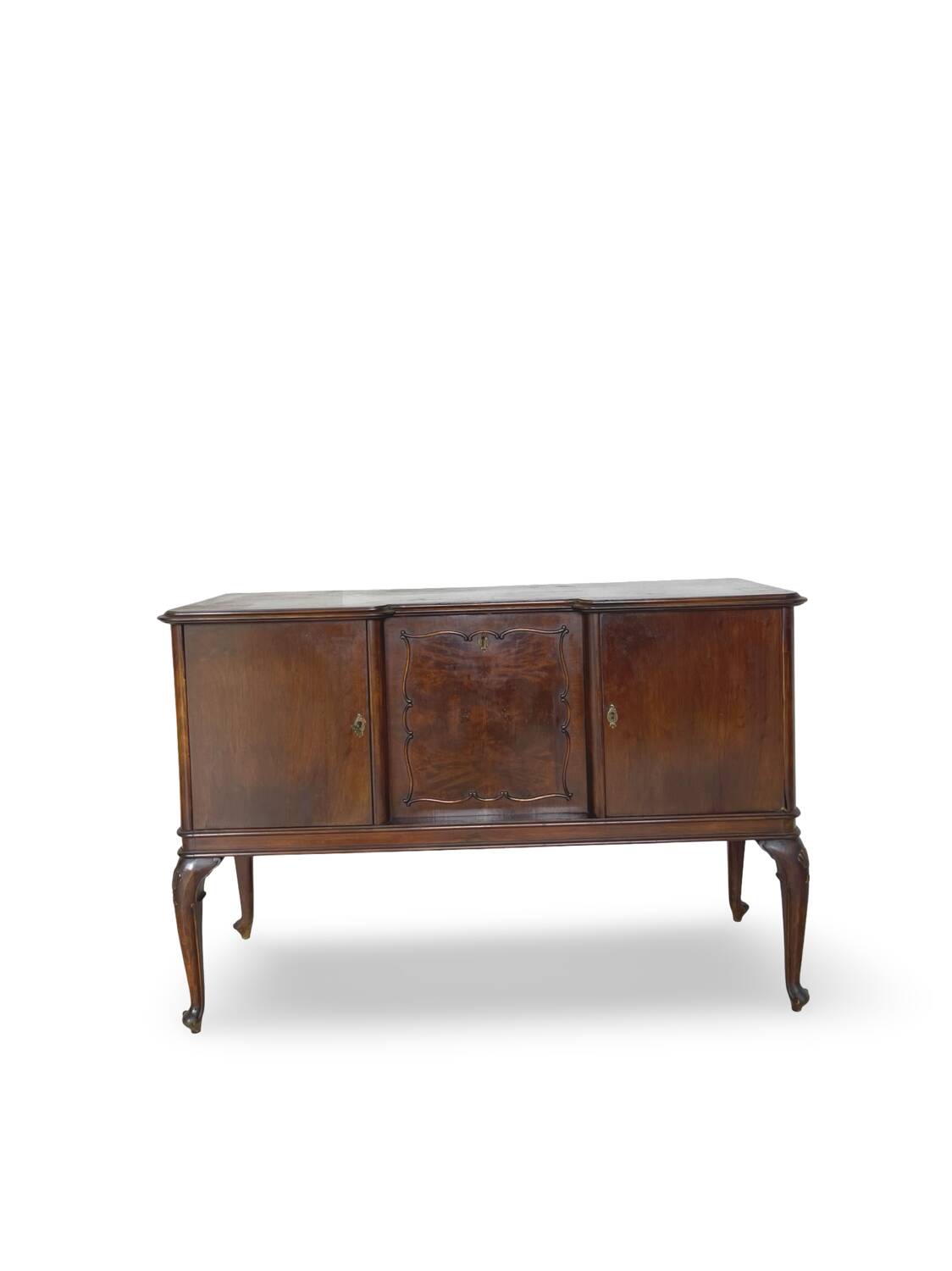 Élégant buffet italien fabriqué par Galleria G. Malafronte, Rome, années 1940