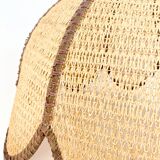 Suspension flower in rabane