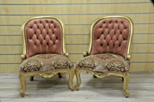 2 Louis XV style armchairs
