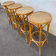 Set de 4 tabourets bistrot