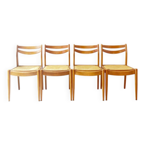 Chaises danoises en paille