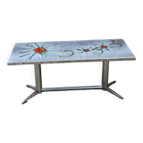 Table basse vintage en céramique Adri