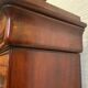 Louis Philippe vintage window in mahogany two 19th century glass doors