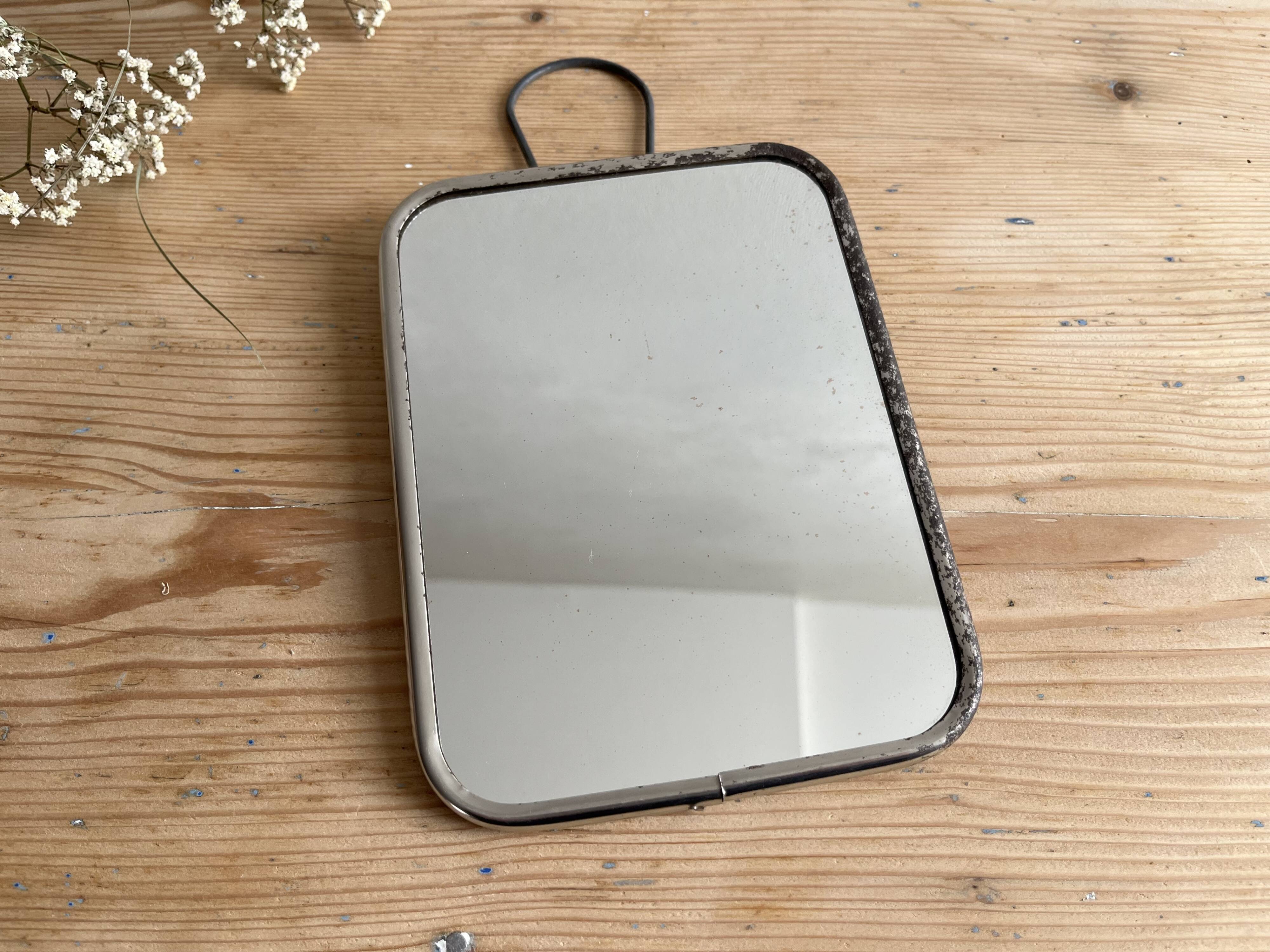 Barber mirror 18 x 13.5 cm
