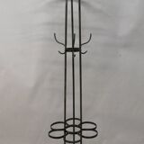 Wrought Iron Coat Rack and Umbrella Stand