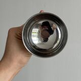 8 stainless steel metal footed bowls