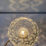 Bronze and glass lamp